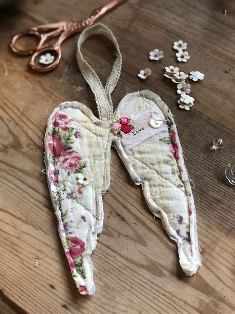 Fabric Angel Wings