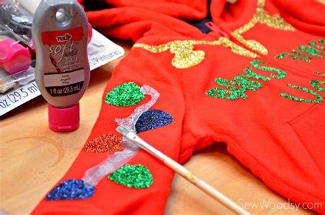 Fabric Paint Christmas Sweater