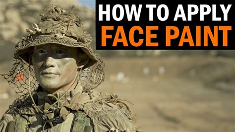 Face Camouflage Application