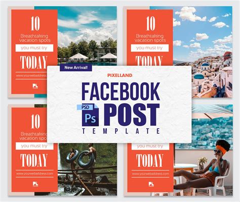 Facebook Post Templates Free Download