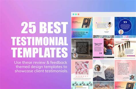 Facebook Testimonial Template