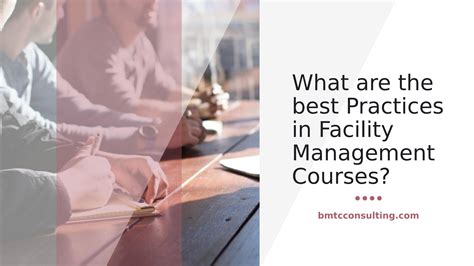 Facilities management best practices guide