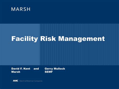 Facility Risk Management