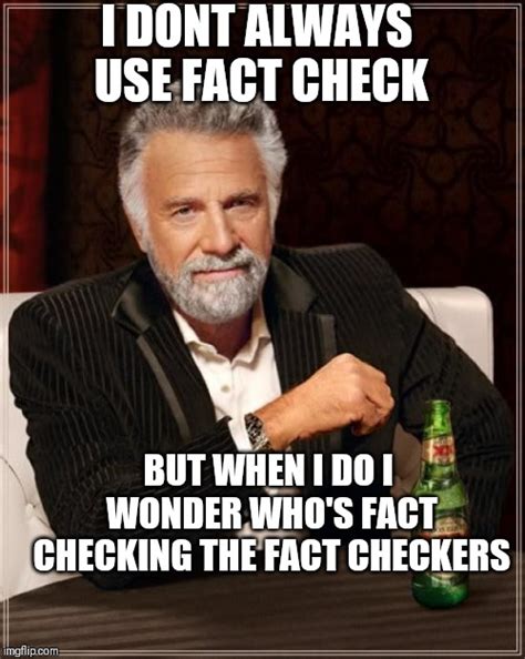 Example of a fact-check meme template