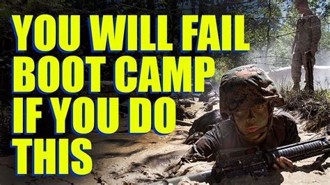 Failing Boot Camp Consequences