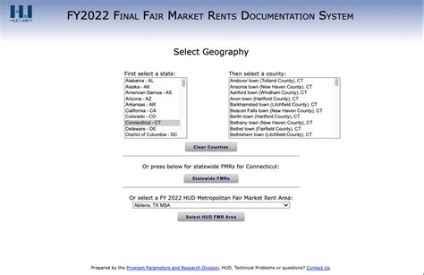 Fair Market Rent for HUD Properties