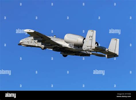 Fairchild Republic A-10 Warthog in flight