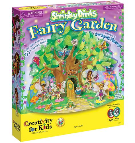 Fairy Garden Shrinky Dink Templates