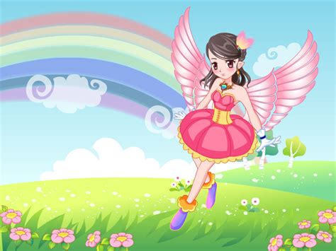 Fairy princess coloring page