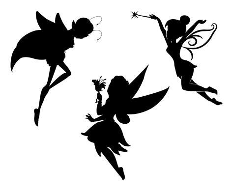 Fairy silhouette 3