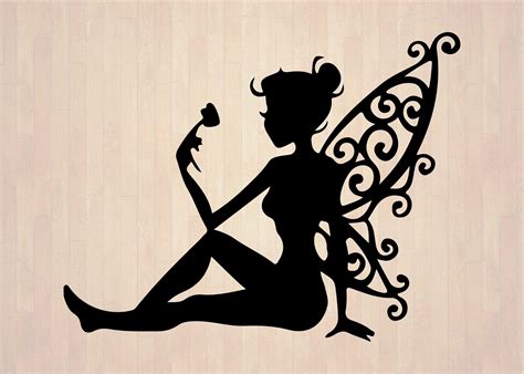 Fairy silhouette 4