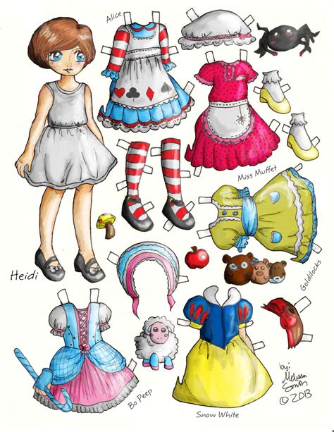 Fairy Tale Paper Dolls