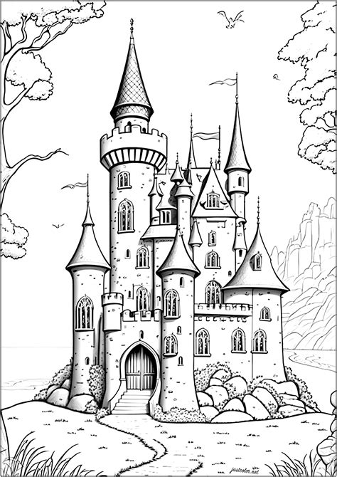 Fairy Tales Coloring Pages