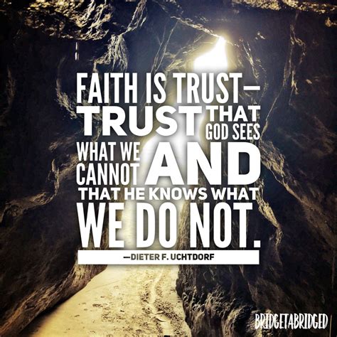 Faith and Trust