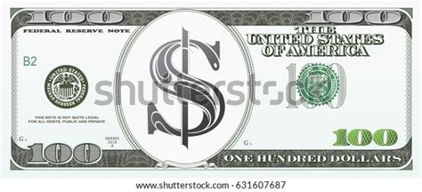 Fake $100 Bill Design 7