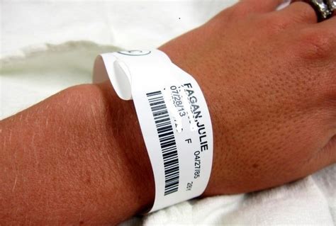 Fake Hospital Bracelet