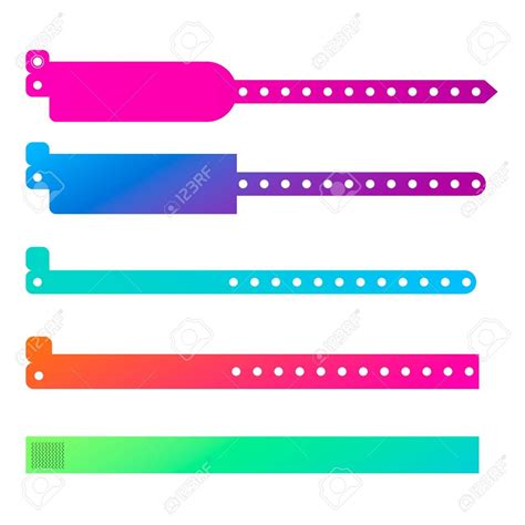 Fake Hospital Bracelet Template Image 7