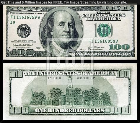 Fake Hundred Dollar Bill Template