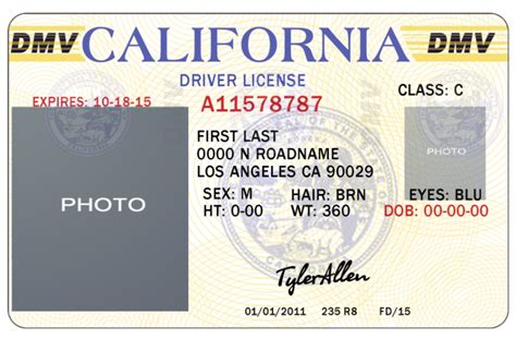 Fake ID Card Template