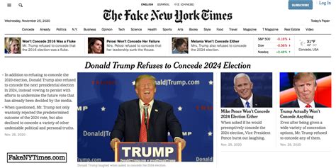 Fake New York Times Template 10