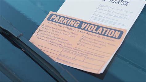 Image of a fake parking ticket