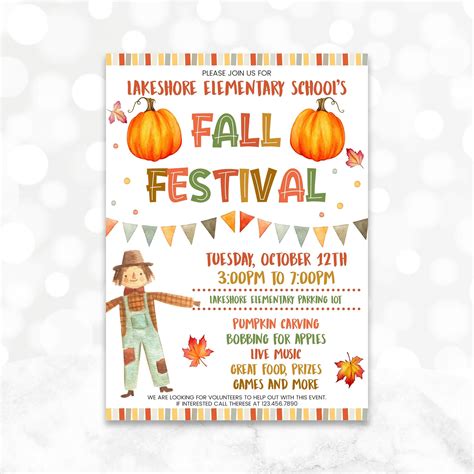 Fall Festival Invitation Samples