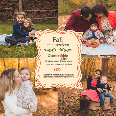 Fall Mini Sessions Photography