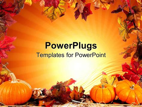 Fall-Themed PowerPoint Templates for School