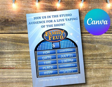 Family Feud for Corporate Events Template