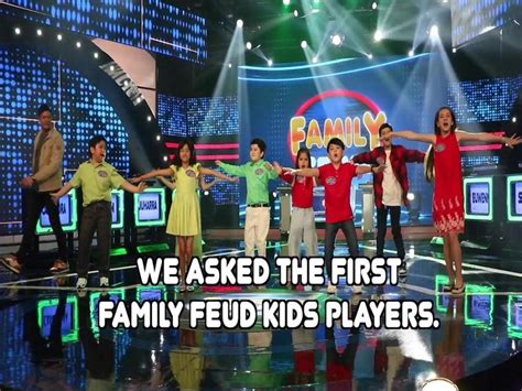 Family Feud for Kids Template