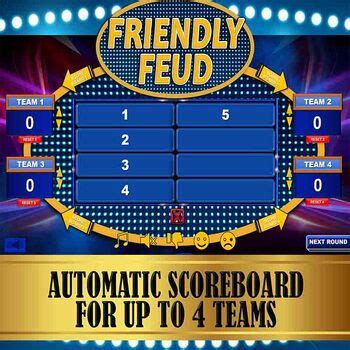 Family Feud for Large Groups Template