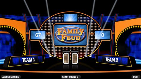 Types of Family Feud PowerPoint Templates