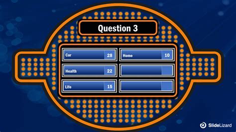 Family Feud PowerPoint Template Example 3