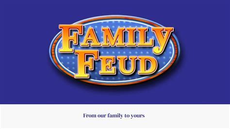 Family Feud Template Google Slides