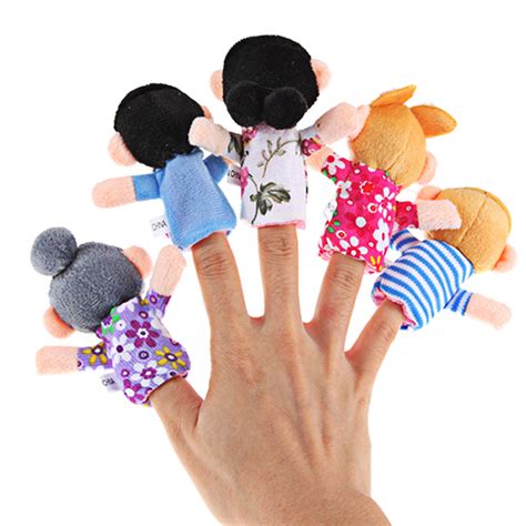 Family Finger Puppets in Education