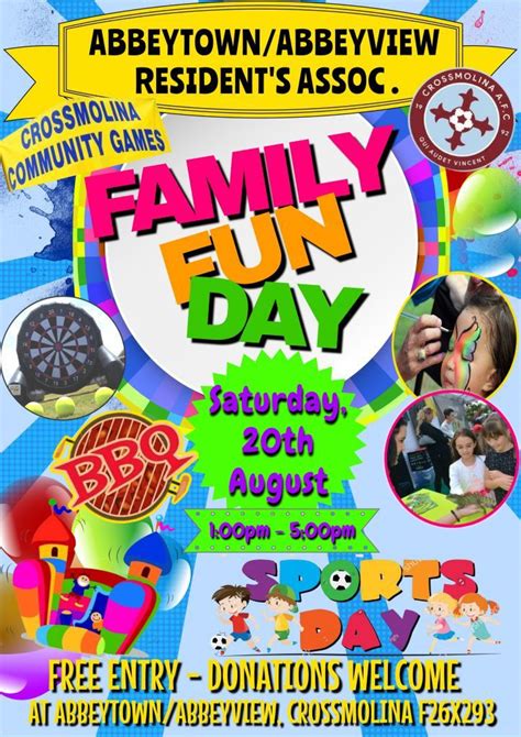 Family Fun Day Flyer with a Call-to-Action