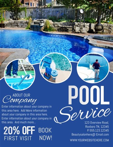 Family Fun Pool Service Flyer