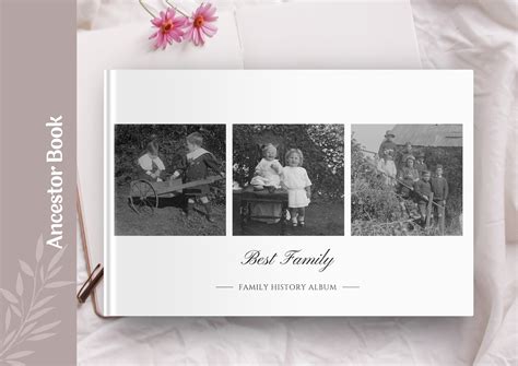 Family History Photobook Template