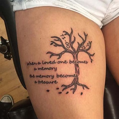 Description of Family Memorial Tattoos