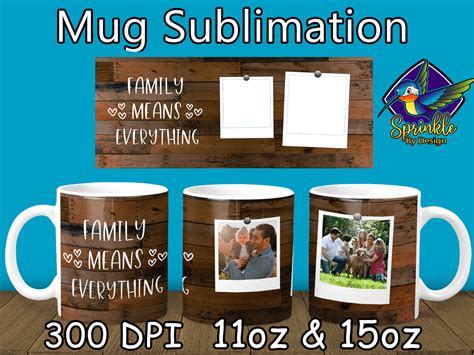 Family Mug Design Templates