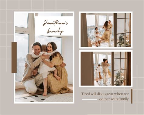 Family Photo Album Template