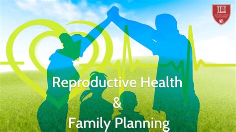 Family planning and reproductive health services