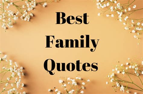 Family Quotes and Sayings Banner