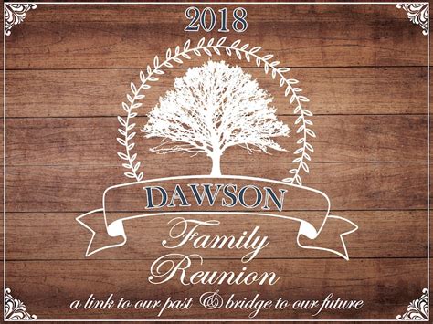 Family Reunion Banner Templates