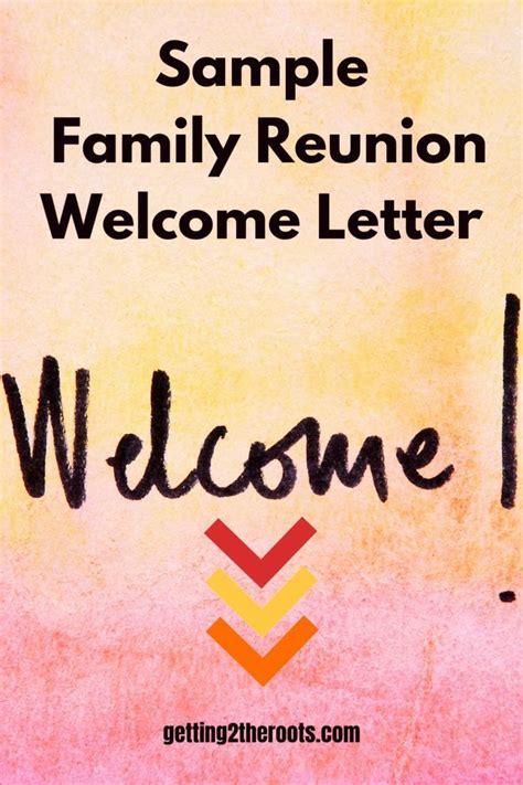 Family Reunion Letter Templates Gallery Image 5