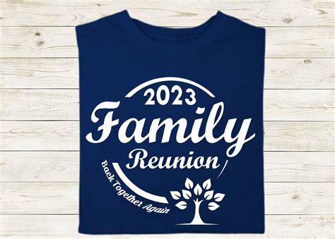 Family Reunion T-Shirt Font Ideas