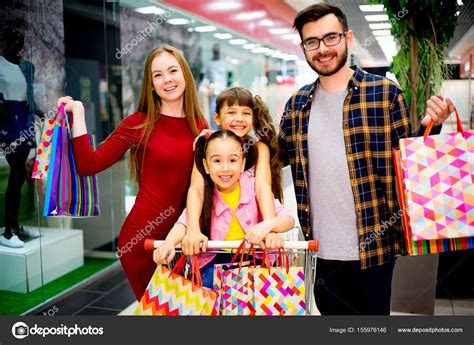 Family Shopping at Old Navy Outlet