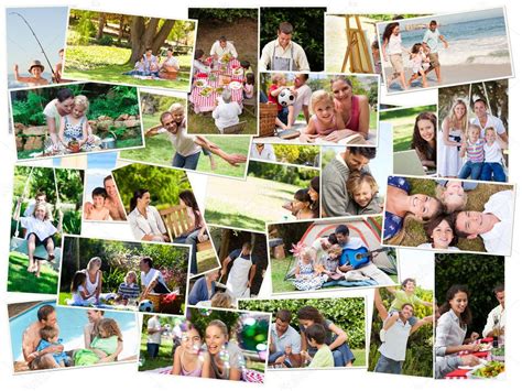 Family Summer Fun Collage