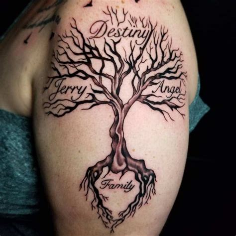 Family Tattoos with Trees