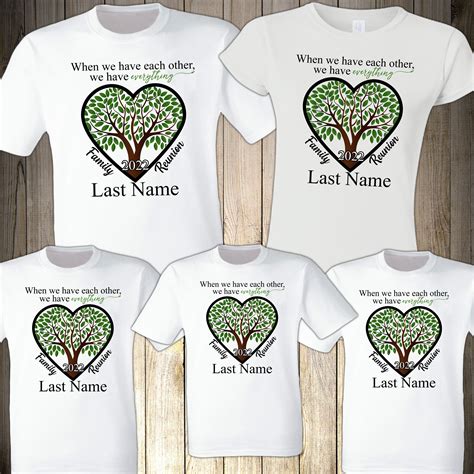 Family Tree Templates for T-Shirts